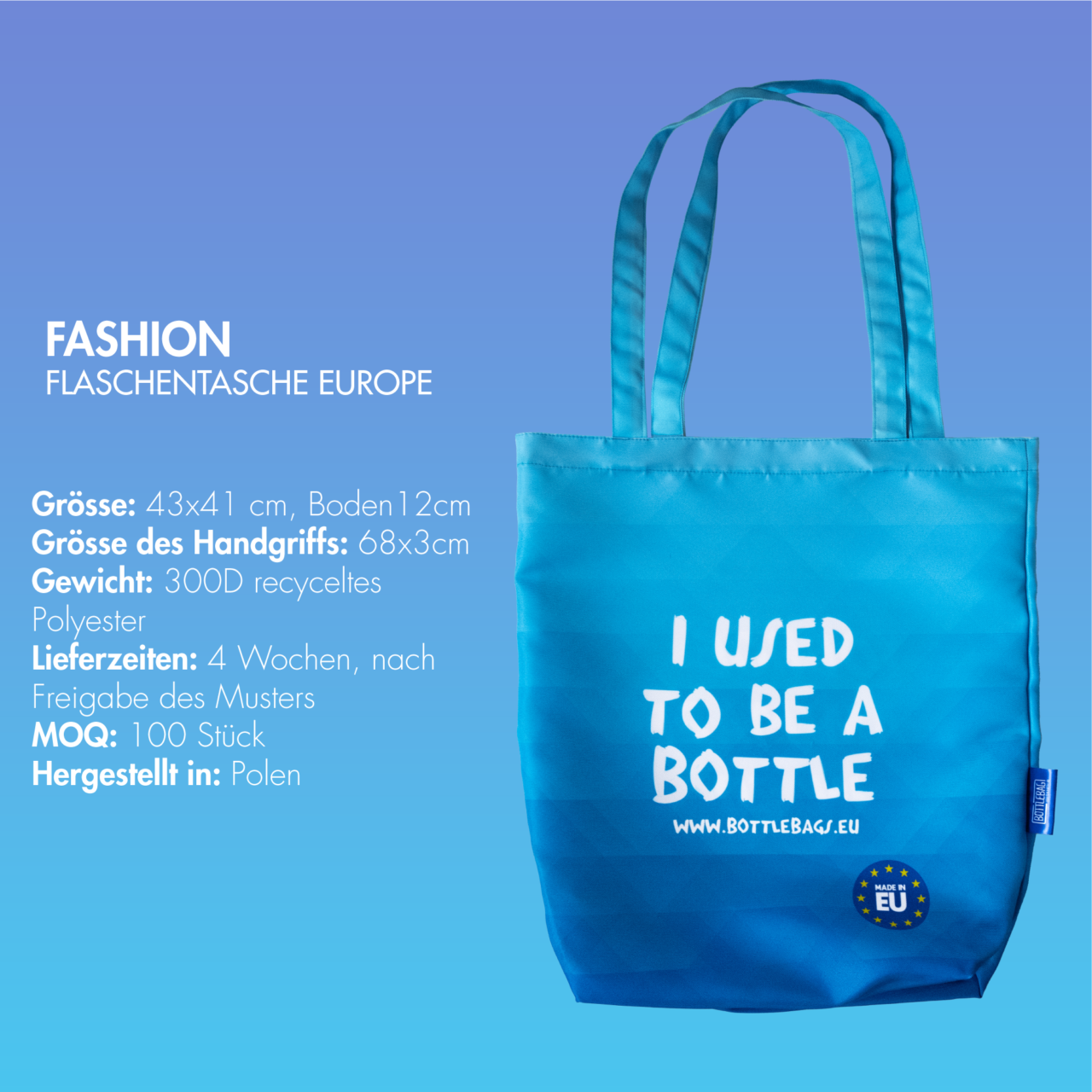 FASHION FLASCHENTASCHE EUROPE“‹