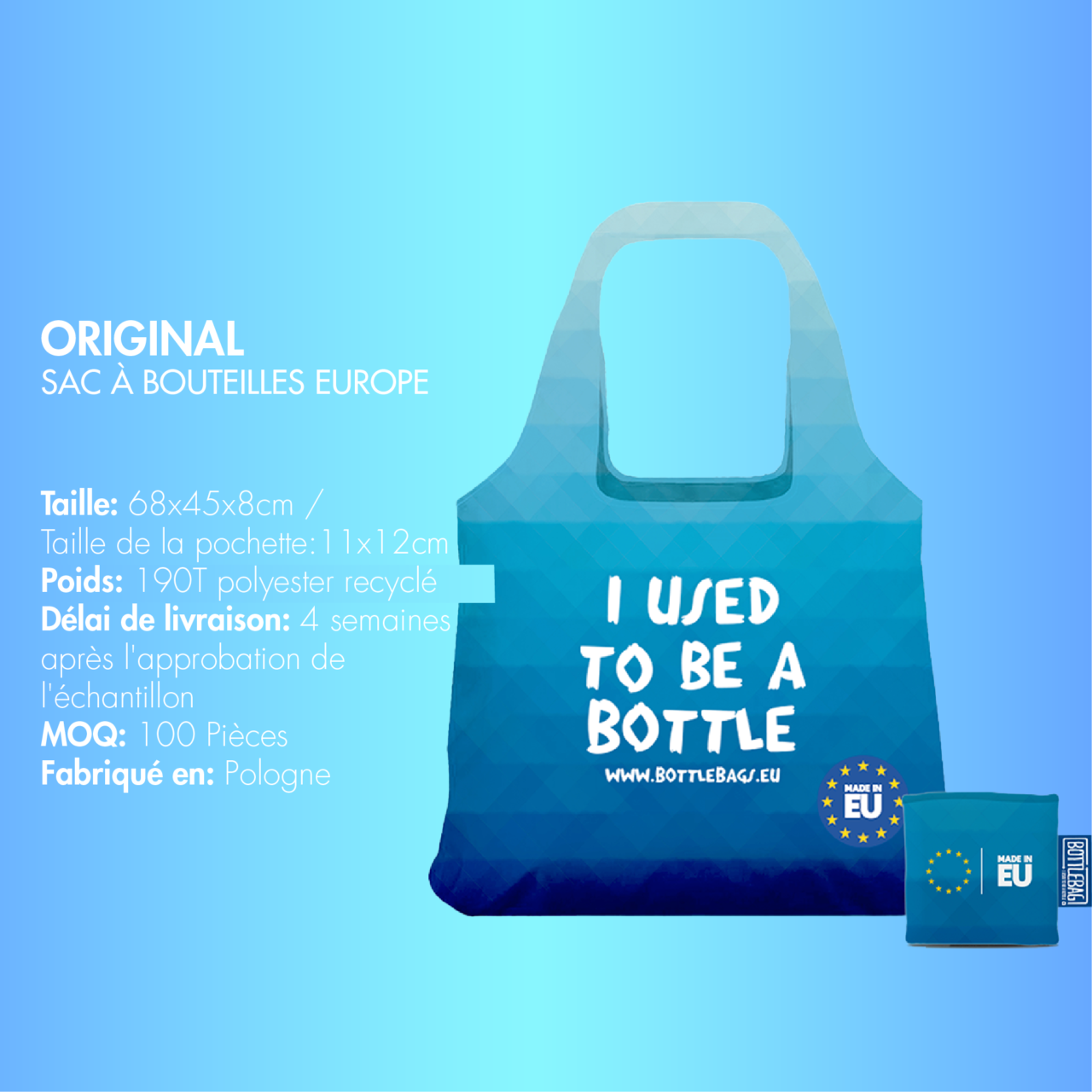 ORIGINAL SAC À BOUTEILLES EUROPE