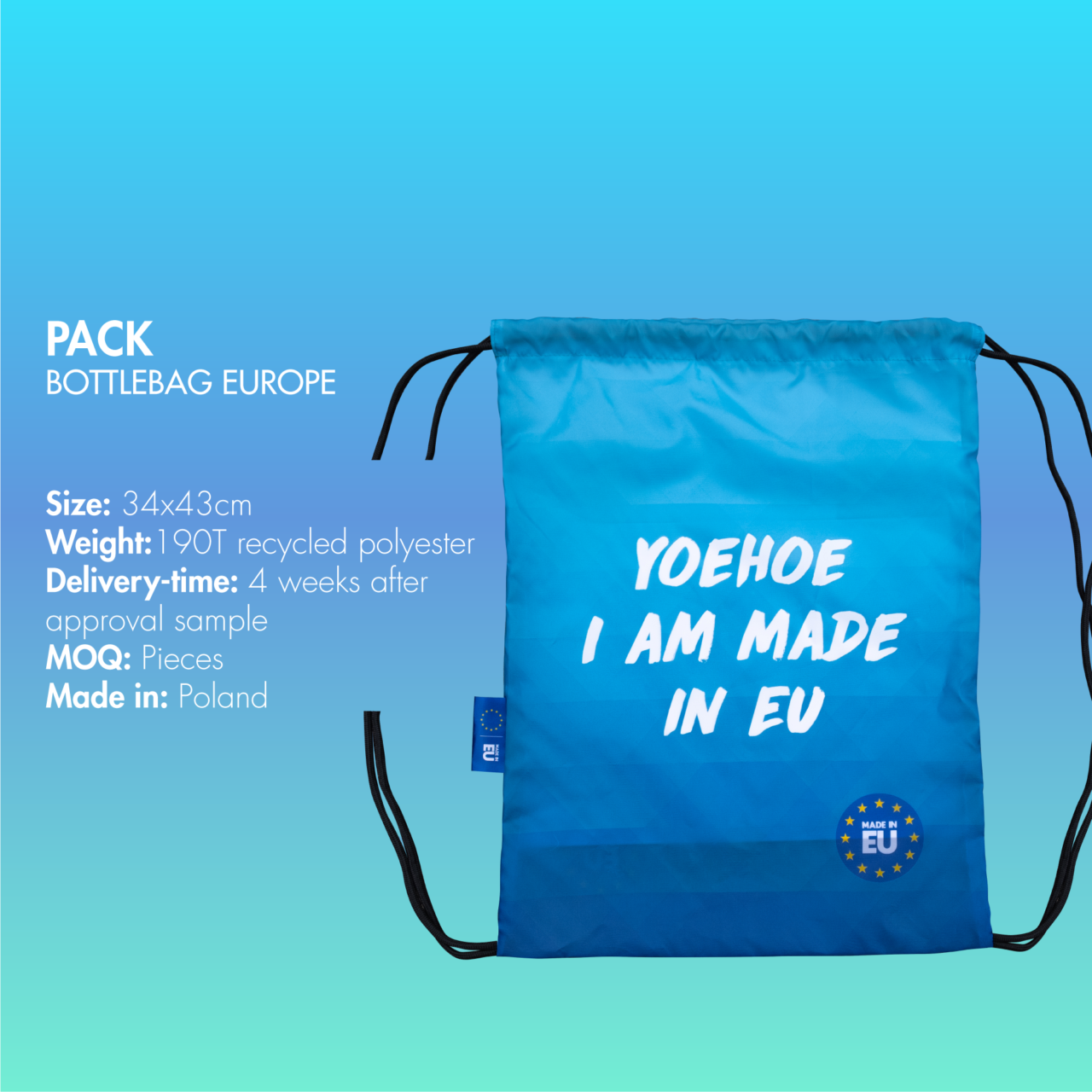 PACK Bottlebag EUROPE-EN“‹