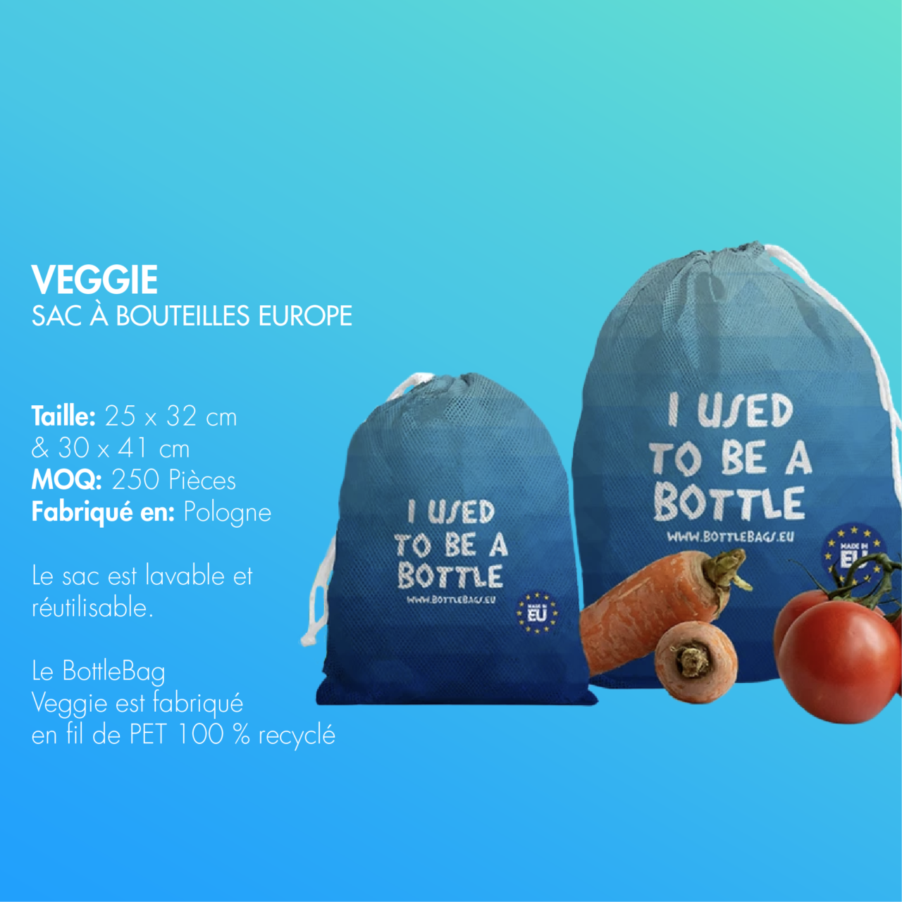 VEGGIE SAC À BOUTEILLES EUROPE